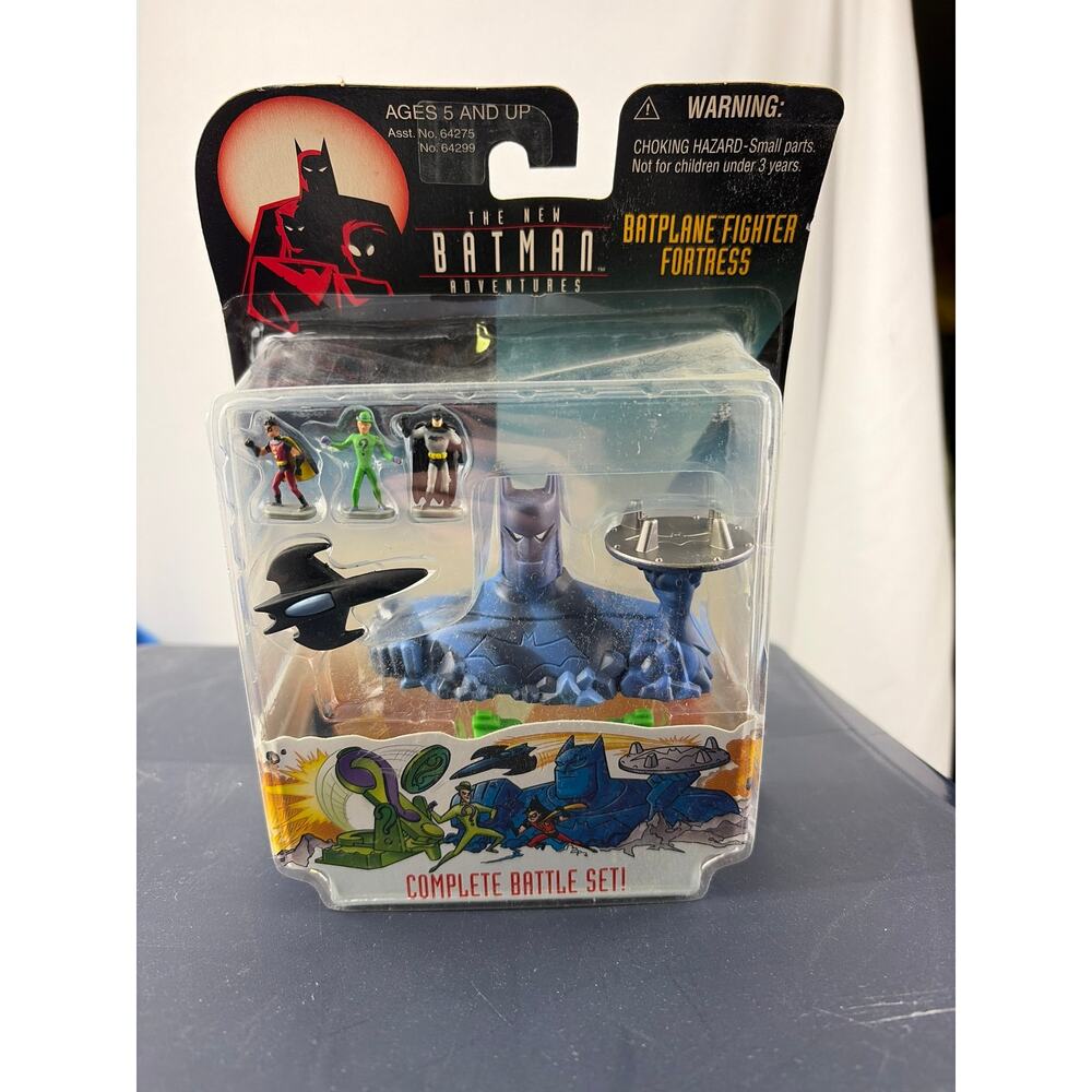 1998 Kenner The New Batman Adventures Fighter Fortress Complete Battle Set
